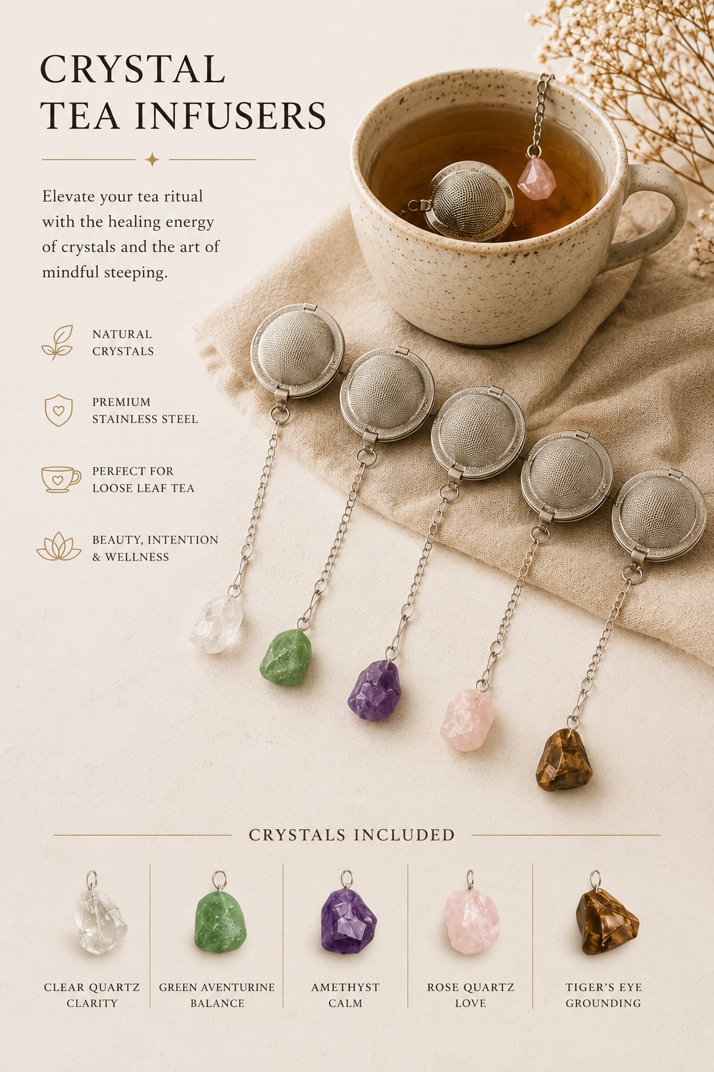 Crystal Tea Infuser